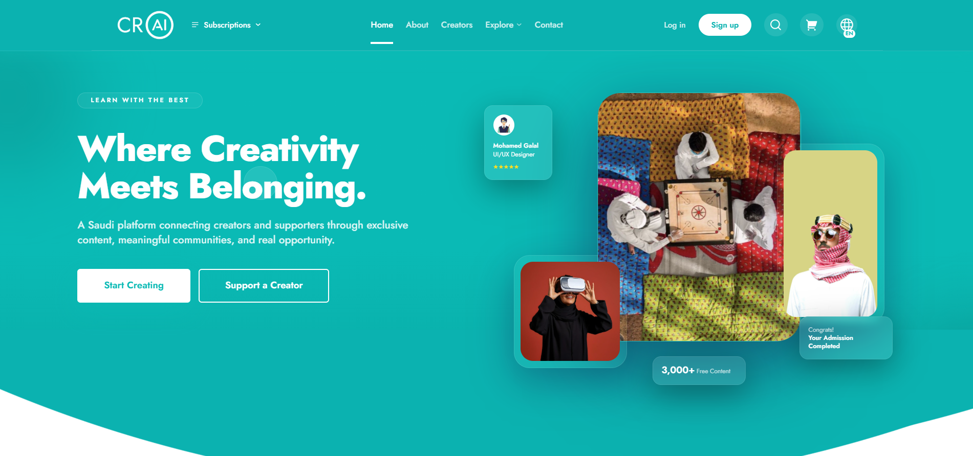 CRAI website preview image